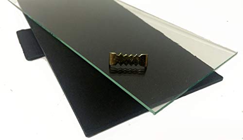 Creativepf [3.5X8.5Bk] Professional Black Business License Certificate Frame, Holds 3.5 By 8.5 Inch Media, Self-Standing With Wall Hanger #TOP3