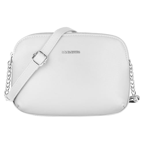 David Jones - Damen Kleine Umhängetasche - Crossbody Bag PU Leder - Tasche...