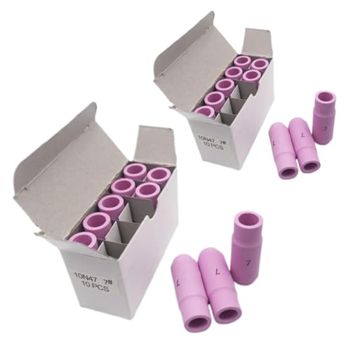 10pcs Welding Torch Nozzle Plasma Nozzle Tig Welding Nozzle Argon Arc Welding Parts Argon Arc Welding Accessories Argon Arc Nozzle Welding Torch Accssories Argon Arc Welding Nozzle Housoutil