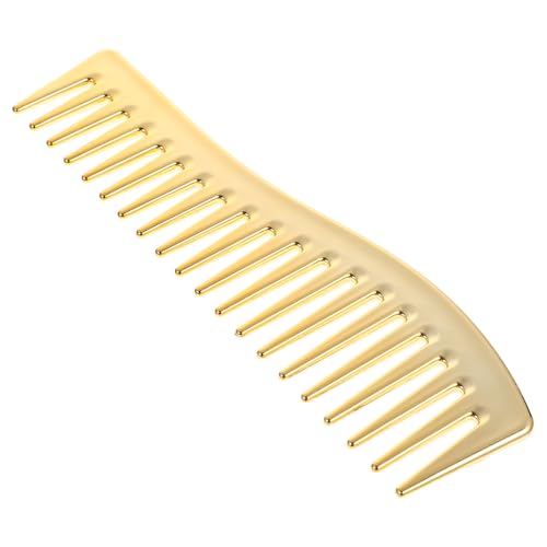 Vaguelly Peine de Corte de Pelo para Cabello Liso Dientes Anchos, Peine para Peinar Hombres, Adecuado para Estilizar y Seccionar en Salones Profesionales