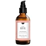Edens Garden Rose Bergamot Bath & Body Oil – Tranquil Blend with Pure Essential Oils & Vitamin E for Healthy-Looking Skin, Face & Body Moisturizing – After Shower Floral Scented Oil, 4 fl oz (118 ml)