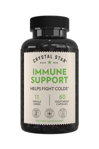 Crystal Star Immune Support Supplement (60 Capsules) -...