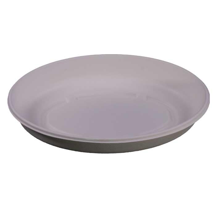 White Oval Molded Fiber Bowl by KITCH24/7 – 32.0 fluid_ounces, White, Model KC-32OB-NPAW