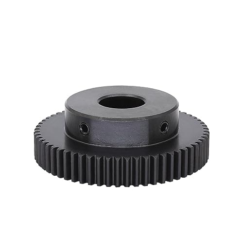 Bevel Gear Pinion Hardware Mechanical 1pcs Motor Gear 1M-60Teeth Carbon Steel Gear Wheel Bore Size 6/8/10/12/14/15/16/17/19/20 Mm(1M60T-Bore 16 mm)