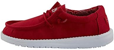 Hey Dude Boy's Wally (Toddler/Little Kid/Big Kid) Red 3 Little Kid M