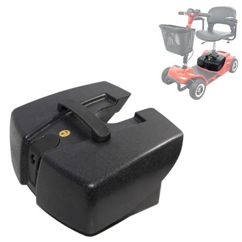 HiBuyer Battery Case w/2pcs 12V 12AH Lead Acid Batteries for