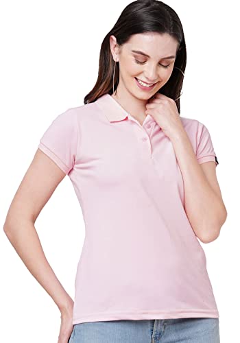 Image of Wear Your Opinion Womens Polo Collar Neck T-Shirt Top (Design: Solid)