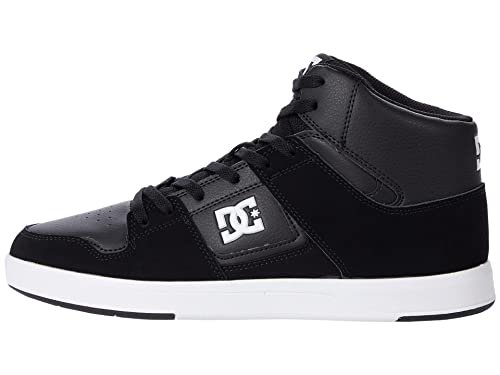 DC Men's Shoes Cure High Skate, 10 Black