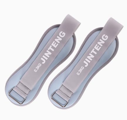 Wrist & Leg Ankle Weights Set 0.6kg Adjustable Breathable Leg Weights Arm Weights Sports Sandbag For Women Men,Ideal For Running,Walking,Strength Training,Yoga,Pilates,Aerobics & Fitness (Blue)