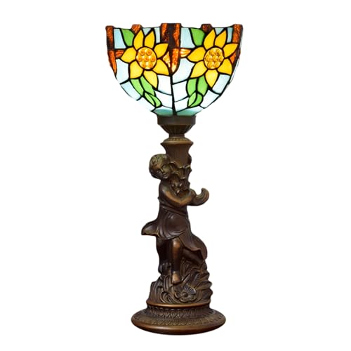 Lampe de table Tiffany verre coloré salon salle à manger chambre bureau