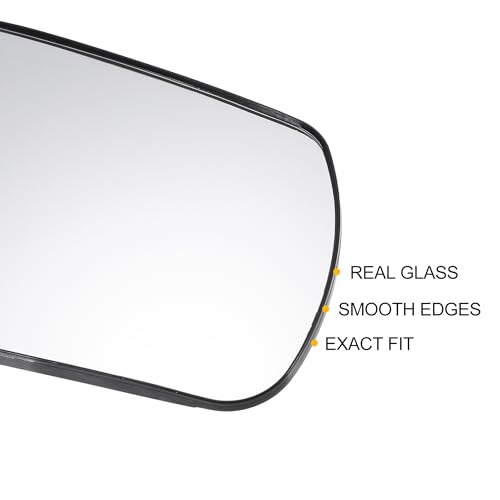 X AUTOHAUX Car Rearview Right Passenger Side Mirror Glass Replacement W/Backing Plate Non-heated for Mazda 3 2004-2009 for Mazda 6 2006 2007 2008 by X AUTOHAUX - Used condition - Image 4