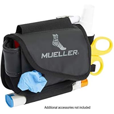 Mueller Sports Medicine Medi Kit Bag Only for Men and Women, Athletic Training Kit, Medical Supply Bag for Sports Teams, Compact Medical Waist Pack, Waterproof