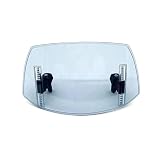 Materiale: plastica PC. Per Ya&maha X-MAX 125 X-MAX 250 X-MAX 300 X-MAX 400 Moto Parabrezza Deflettore Regolabile Incrementare Estensione Parabrezza
