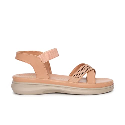 Image of Marc Loire Women's Comfortable Slip on Casual Open Toe Flats Sandals