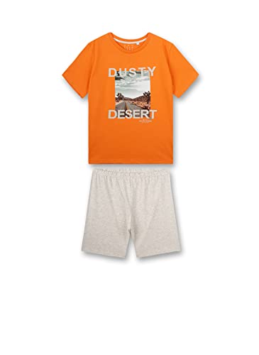 Sanetta Jungen 245471 Pyjamaset, Mandarin, 176
