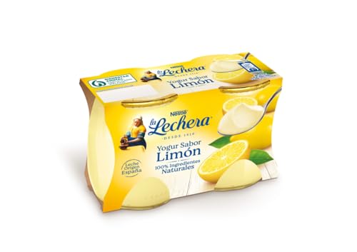 Nestle La Lechera Yogur Sabor Limón, 2 x 125g