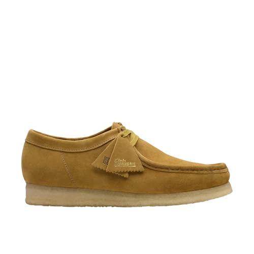 Image of Clarks - Mens Wallabee Shoe, Color Oakmoss Su, Size: 11.5 M US