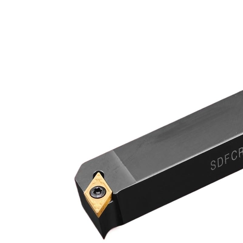 1pc SDFCR1212 SDFCR1616 SDFCR2020 SDFCR2525 External Turning Tool SDFCR SDFCL Lathe Bar Turning Holder CNC Cutter Bar(SDFCR1212H07)