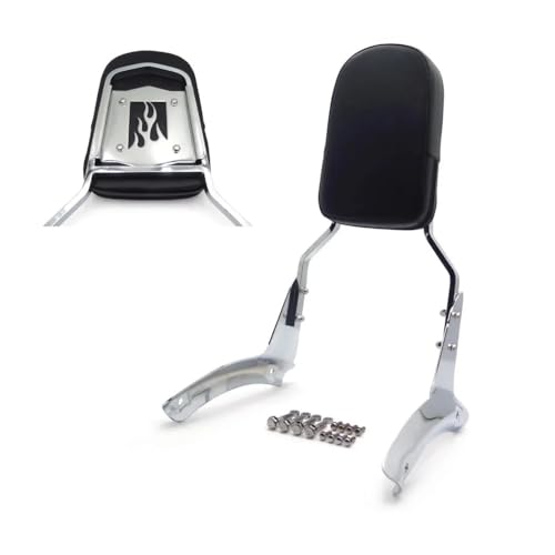 Coussin de dossier moto Shadow Aero 1100 passager PU Flame