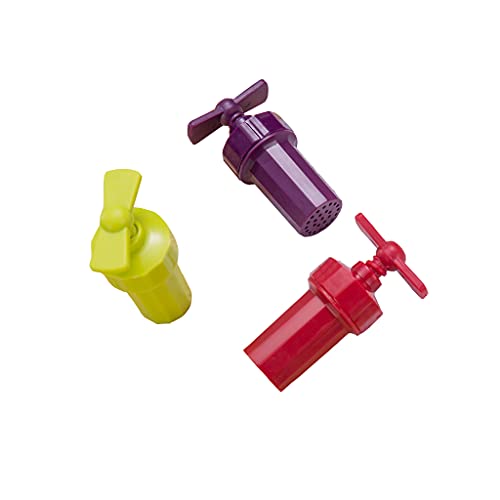 Reusable Plastic Garlic Press Crusher Squeezer Presser Slicer Tool 1 Pc Random Color .Nice and Deft