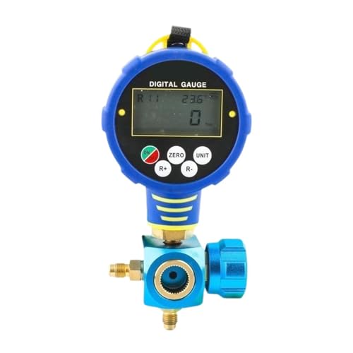 LOOM TREE® Digital Refrigerant Gauge Compact Portable Air Co...