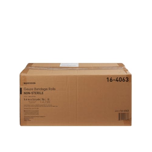 McKesson Gauze Bandage Rolls, Non-Sterile, 3 2/5 x 3 3/5 in, 96 ct miniatura 3