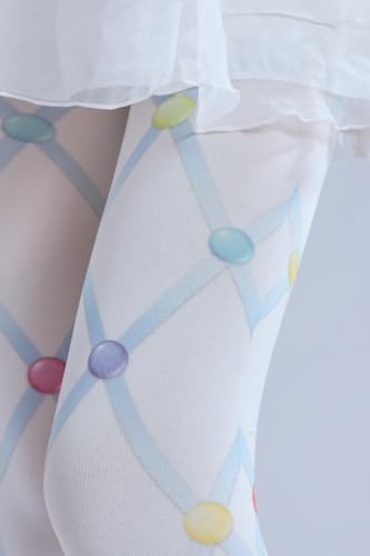 Image of Sahabowi Women's Sheer Tights, Digital Print Designs Stockings