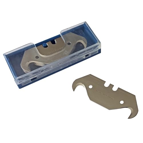Cuchillas de gancho profesionales de 0,65 mm de grosor de la hoja, en dispensador
