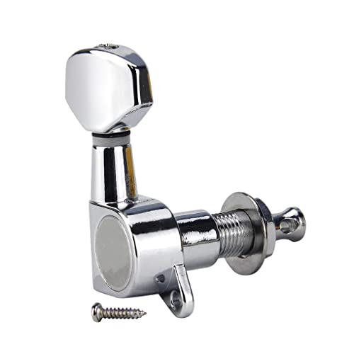 VUBLY Lot d’accordeurs de guitare scellés têtes de machine clés d’accordage chevilles 6R ou 6L petits boutons (couleur… - Les Beatles, Paul McCartney, John Lennon, RIngo Starr, George Harrison VUBLY Lot d'accordeurs de guitare scellés têtes de machine clés d'accordage chevilles 6R ou 6L petits boutons (couleur… – Image 6