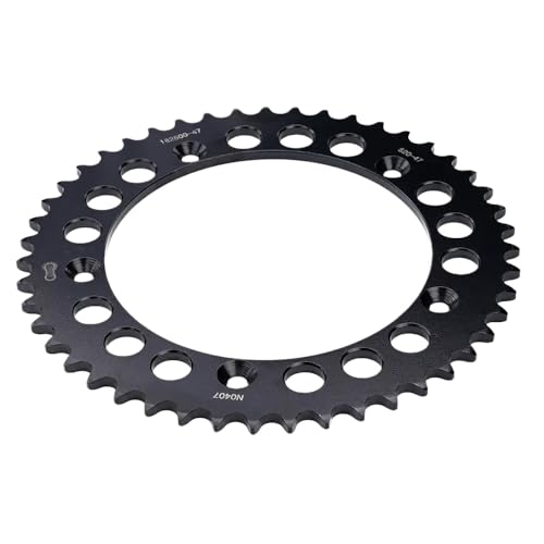 16T 47T Motorrad vordere Heckradkettenradanpassungen für Voge DS650 X LX Trofeo 2022-2023 650 DS Valico 2023 kompatibel mit ähnlichen Modellen(47T)