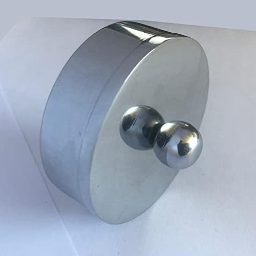 Avocet Hardware Handrail End Cap Chrome Metal Stair (One Pair) Including Fixings, Silver, 53mm ID