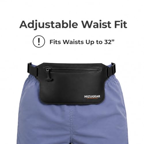 Riñonera impermeable, bolsa de cintura sumergible para natación y paddle surf miniatura 3