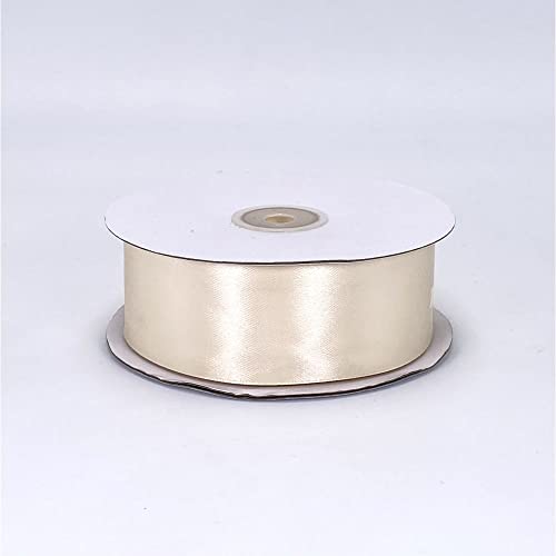Bomboniere Nastro Doppio Raso Avorio 40 mm x 50
