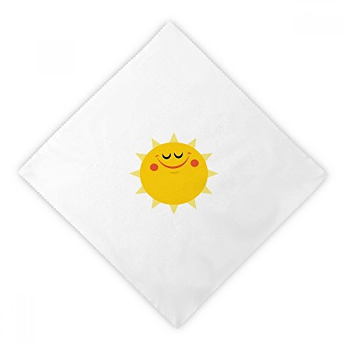 Serviettes en tissu alien soleil pour éviter le jetable linge de table lavable 2pcs