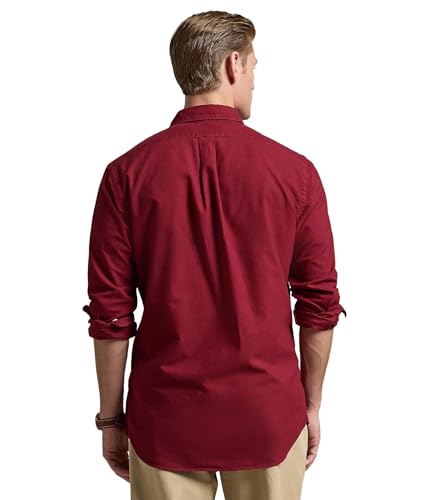 Image of POLO RALPH LAUREN Men's Classic Fit Plaid Oxford Shirt