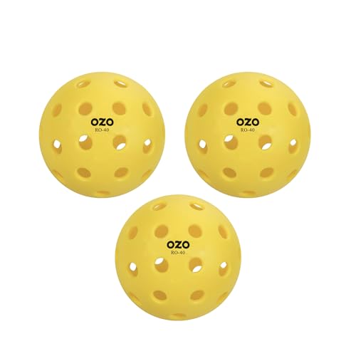 OZO Pickleball - Set de 3 Bolas para...
