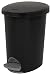 STERILITE Corp 10819002 Waste Basket Step On Black 2.6 G, 2 g