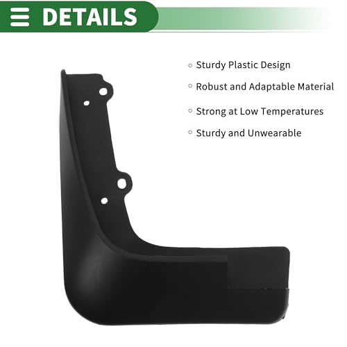 Image of Motoforti Mud Flaps Splash Guards Mud Guards for Kia Pegas 2017-2024 W /Mount Accessories