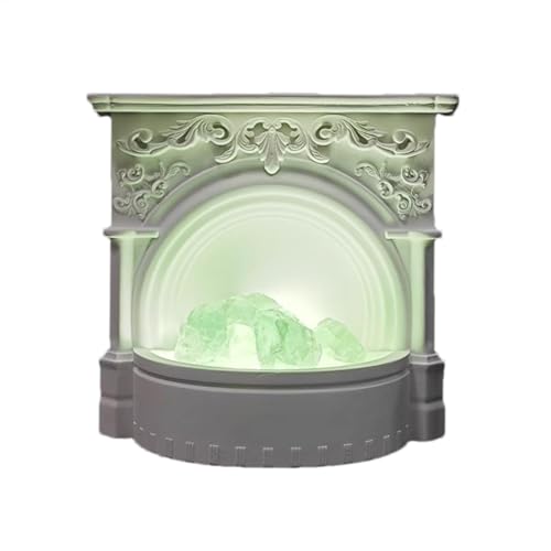 Lampe diffuseur au design unique de cheminée en pierre et veilleuse chic - 2