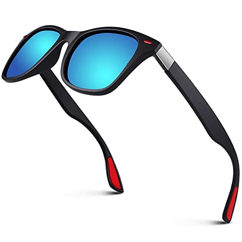 Image of LINVO丨Half Rim High-end Branded and Stylish Sunglasses丨Polarized and 100% UV Protected 丨Men & Women丨Medium丨Riding & Driving