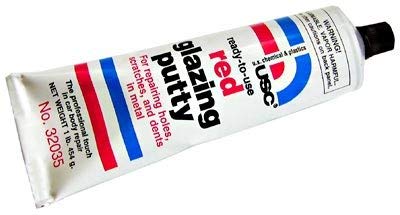 Massa de Funilaria Vermelha Pronta para Uso US Chemical 473 mL 32035