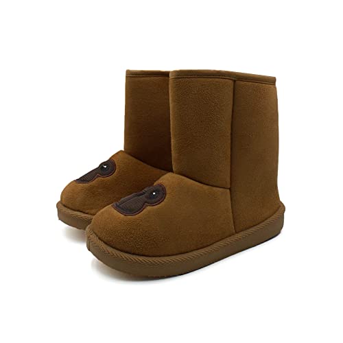 LAVRA Girls Cute Assorted Suede Mid Calf Classic Winter Boots