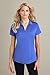Joe's USA Ladies Heathered Moisture Wicking Golf Polo-XL-True Royal