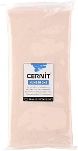 Cernit 1-Piece Clay N1 500 G BLACK, BLACK