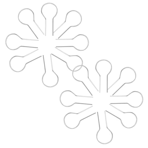 POPETPOP Alfiler r Colgante Para Cerámica y Joyería Metálico Resistente Alta Temperatura 100 Unidades Herramienta Para Hornos Manualidades Barro y Arcilla