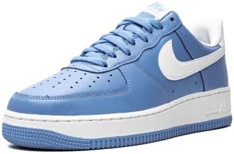 Nike Men's Air Force 1 '07 An20 Basketball Shoe, University Blue/White, 10 | Image 3
