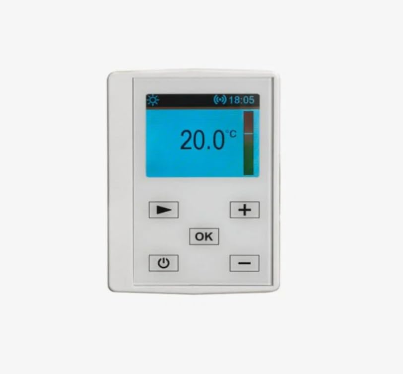 Emisor térmico DELTACALOR Telica WiFi Plus 1500W – 8 elementos | Radiador eléctrico inteligente con control WiFi