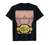 Champion Belt Wrestler Costume Halloween Shirt Kids Adult T-Shirt