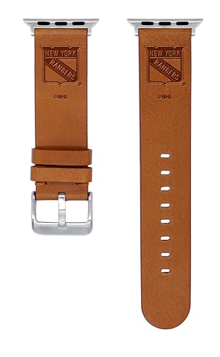 New York Rangers Leather Watch Band