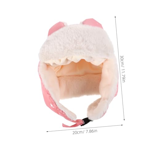 Boy Girl Trapper Hat with Ear Protection Windproof and Warm for Boys and Girls for Cold Weather and Snow Days Skiing and Outdoor Activities2